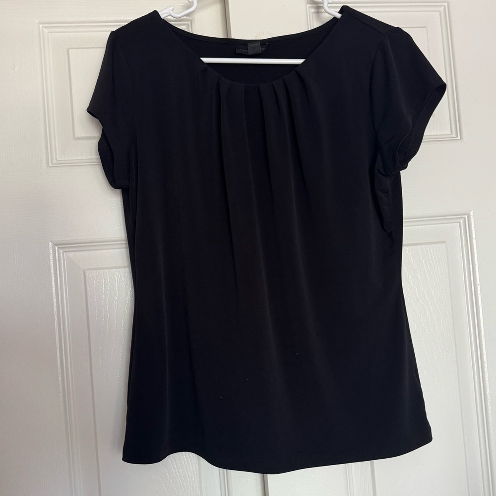 Worthington Classic Black Blouse